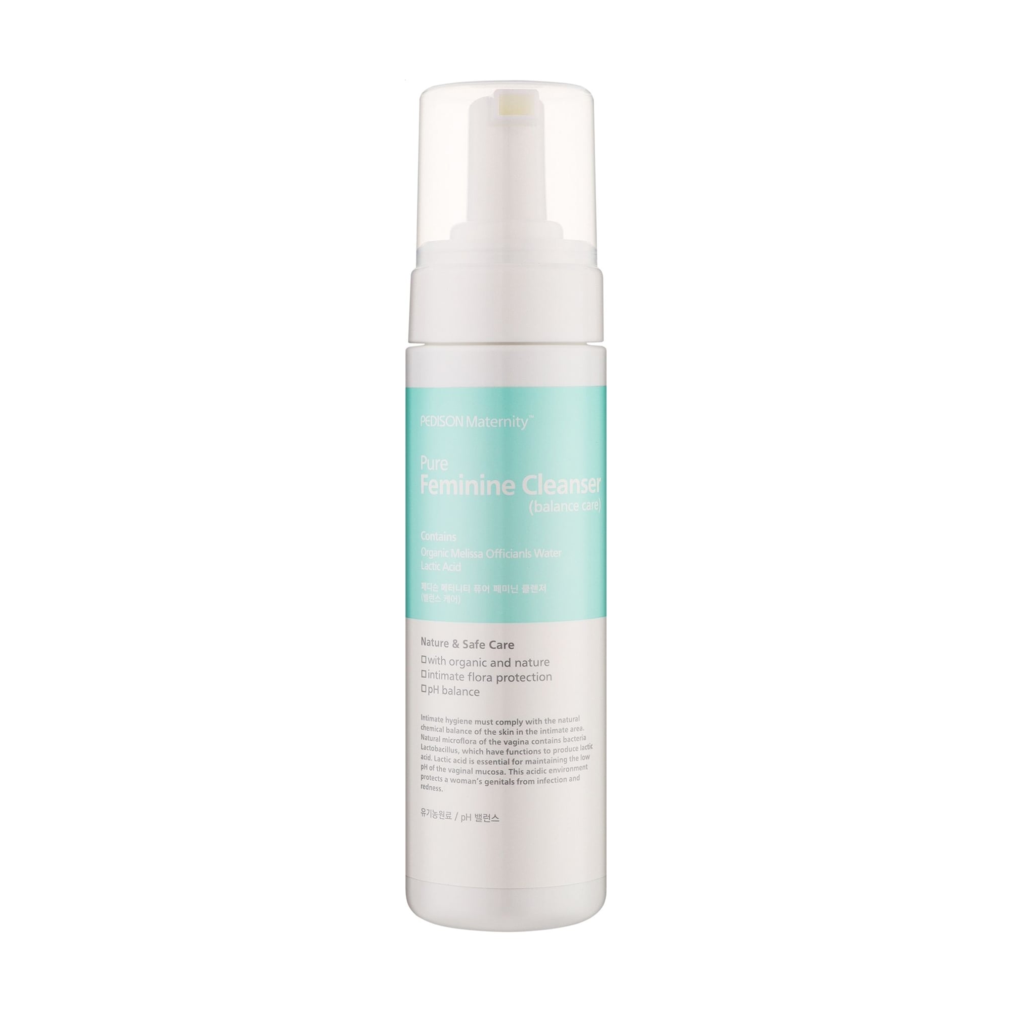 Уцінка! Пінка для інтимної гігієни Pedison Maternity Pure Feminine Cleanser Balance Care, 200 мл