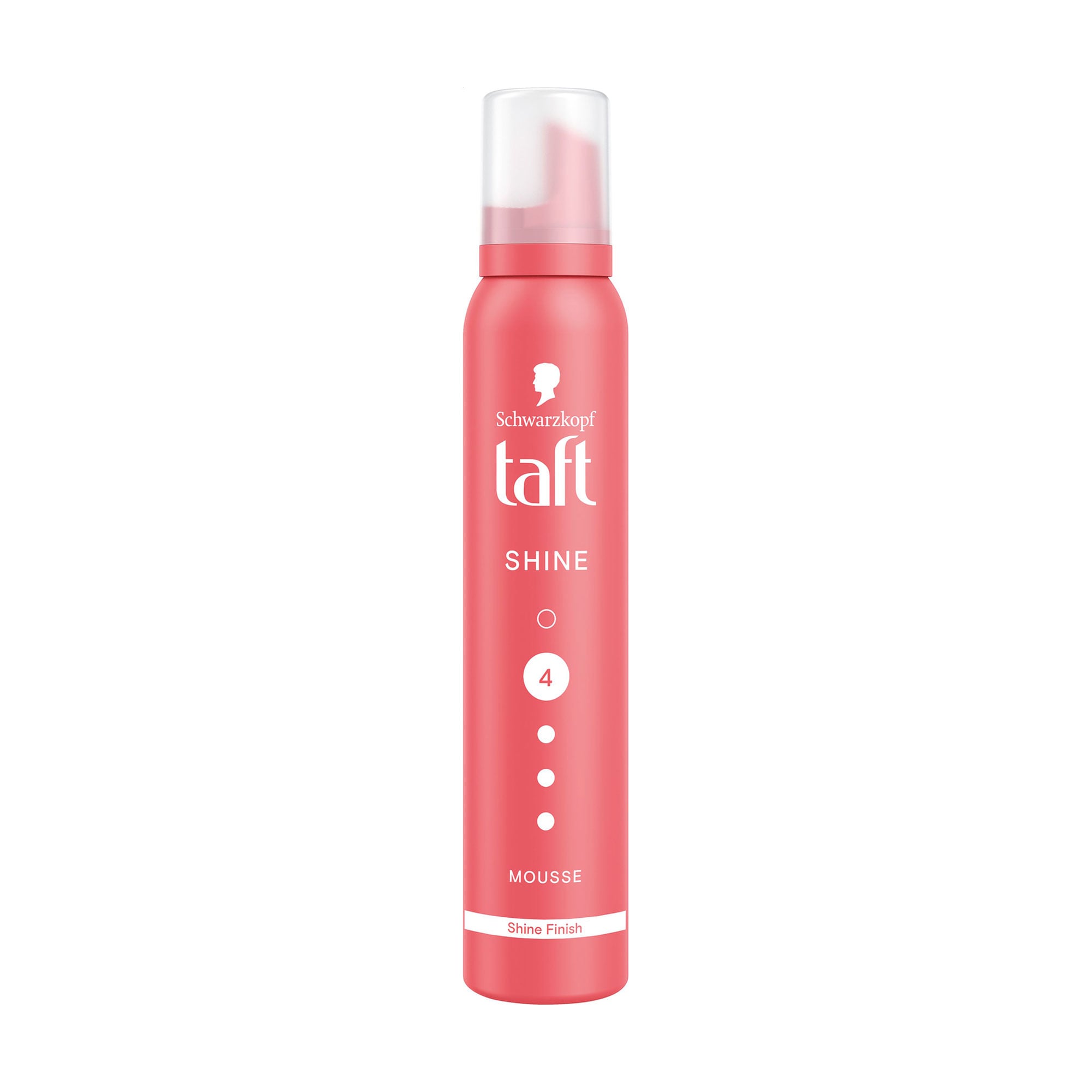 Уцінка! Пінка для укладання волосся Taft Shine Mousse Hold 4 Сильна фіксація, 200 мл